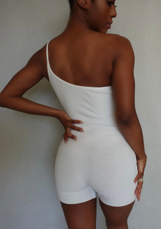 Carina Romper - Candent White